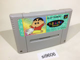 Crayon Shinchan Arashi wo Yobu Enji SNES Super Famicom Japan - SI9606