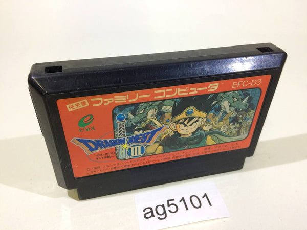 AG5101 Dragon Quest III 3 NES Famicom Japan