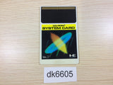 DK6605 System Card PC Engine Japan