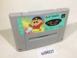 Crayon Shinchan Arashi wo Yobu Enji SNES Super Famicom Japan - SI9607