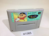 Crayon Shinchan Arashi wo Yobu Enji SNES Super Famicom Japan - SI1365