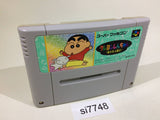 Crayon Shinchan Arashi wo Yobu Enji SNES Super Famicom Japan - SI7748