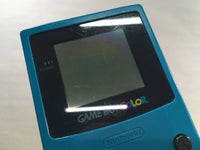 LG1942 Plz Read Item Condi GameBoy Color Blue Game Boy Console Japan