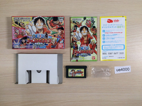 UE4000 One Piece Going Baseball Kaizoku Yakyuu BOXED GameBoy Advance Japan