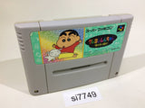 Crayon Shinchan Arashi wo Yobu Enji SNES Super Famicom Japan - SI7749