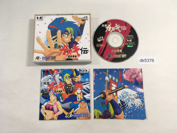 DK5376 Tengai Makyo Kabuki Den SUPER CD ROM 2 PC Engine Japan