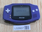 LG2607 GameBoy Advance Violet Game Boy Console Japan
