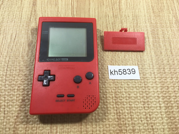 KH5839 Not Working - GameBoy Pocket Red Game Boy Console Japan