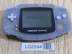 LG2244 Plz Read Item Condi GameBoy Advance Milky Blue Game Boy Console Japan