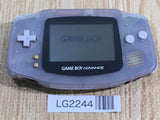 LG2244 Plz Read Item Condi GameBoy Advance Milky Blue Game Boy Console Japan