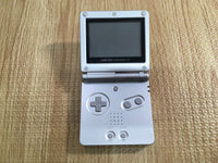 LG1885 Tested Working - GameBoy Advance SP Platinum Silver  Console Japan