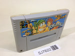 SJ7622 Joe & Mac Tatakae Genshijin SNES Super Famicom Japan