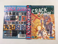 DK4965 Crack Down BOXED Mega Drive Genesis Japan