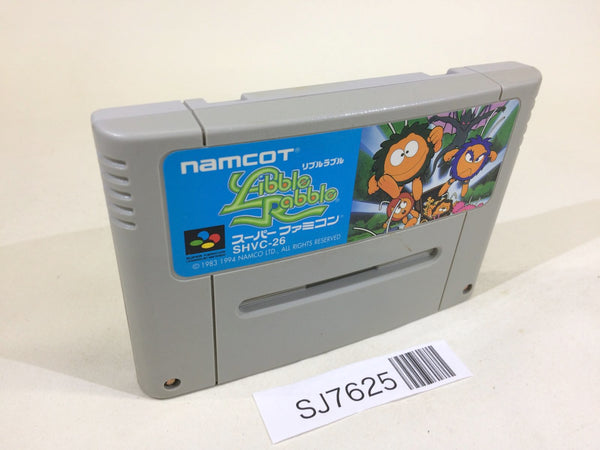 SJ7625 Libble Rabble SNES Super Famicom Japan