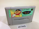 Crayon Shinchan Arashi wo Yobu Enji SNES Super Famicom Japan - SH7445