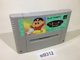 Crayon Shinchan Arashi wo Yobu Enji SNES Super Famicom Japan - SI9312