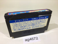 ag4672 Mappy Land NES Famicom Japan