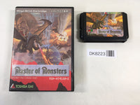 DK8223 Master of Monsters BOXED Mega Drive Genesis Japan