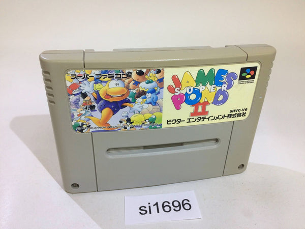 si1696 Super James Pond 2 SNES Super Famicom Japan