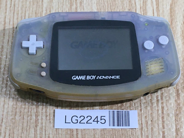 LG2245 Plz Read Item Condi GameBoy Advance Milky Blue Game Boy Console Japan