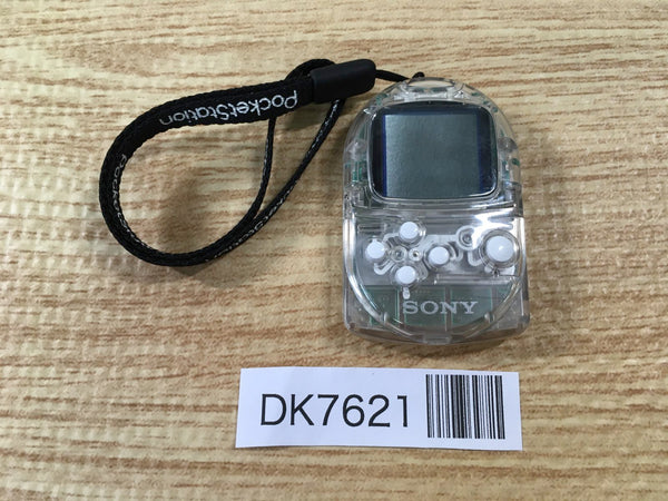 DK7621 Tested Working - Pocket Station Crystal Console PS1 PS2 Japan