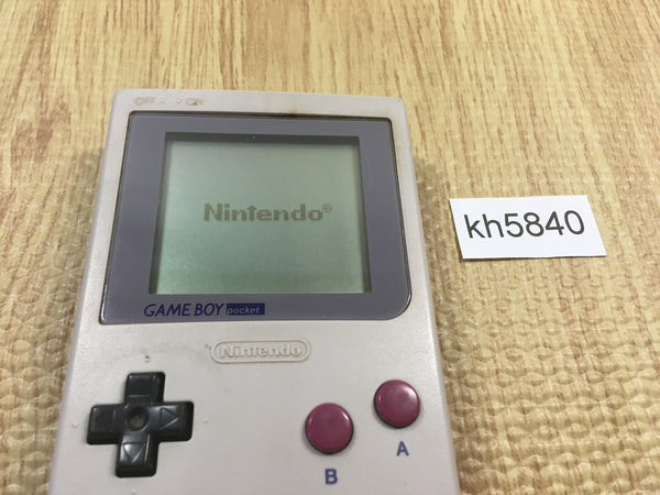 KH5840 Tested Working - GameBoy Pocket Gray Grey Game Boy Console Japan