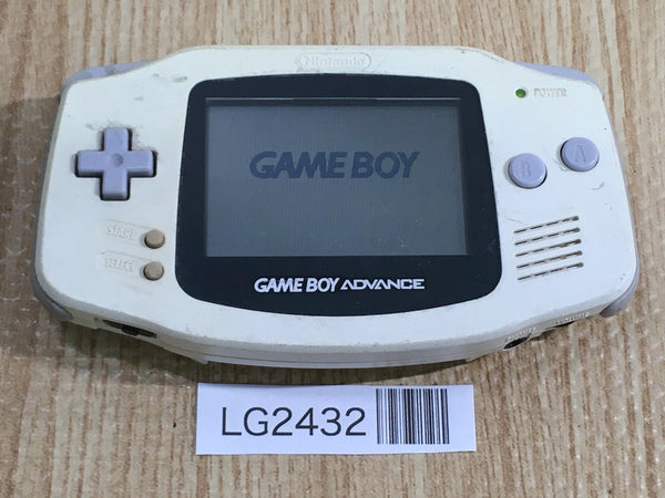 LG2432 GameBoy Advance White Game Boy Console Japan