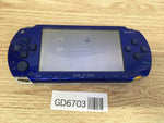 GD6703 Plz Read Item Condi PSP-1000 METALLIC BLUE SONY PSP Console Japan