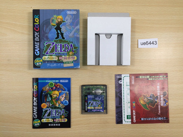 UE6443 The Legend of Zelda Oracle of Ages BOXED GameBoy Game Boy Japan