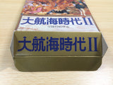 Dai Koukai Jidai 2 Uncharted Waters BOXED SNES Super Famicom Japan - UE6148