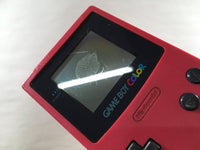 KH6306 Plz Read Item Condi GameBoy Color Red Game Boy Console Japan