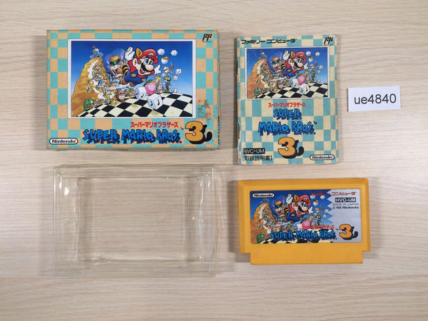 UE4840 Super Mario Bros. 3 BOXED NES Famicom Japan