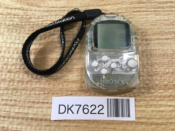 DK7622 Tested Working - Pocket Station Crystal Console PS1 PS2 Japan