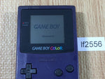 lf2556 Plz Read Item Condi GameBoy Color Purple Game Boy Console Japan
