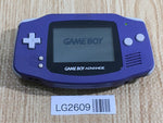 LG2609 GameBoy Advance Violet Game Boy Console Japan