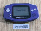 LG2609 GameBoy Advance Violet Game Boy Console Japan