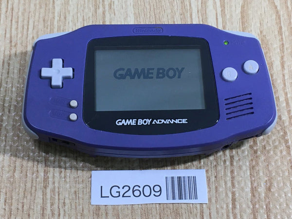 LG2609 GameBoy Advance Violet Game Boy Console Japan