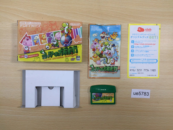 UE5783 Yoshi's UniversalGravitation Topsy Turvy BOXED GameBoy Advance Japan