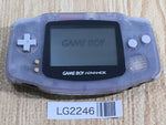 LG2246 Plz Read Item Condi GameBoy Advance Milky Blue Game Boy Console Japan