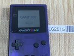 LG2515 Plz Read Item Condi GameBoy Color Purple Game Boy Console Japan