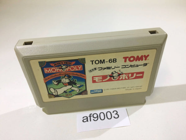 AF9003 Monopoly NES Famicom Japan