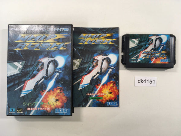 DK4151 Whip Rush BOXED Mega Drive Genesis Japan