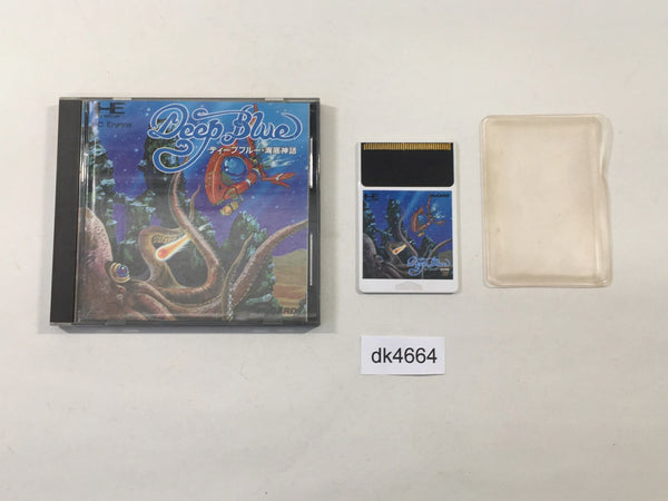 DK4664 Deep Blue Kaitei Shinwa BOXED PC Engine Japan