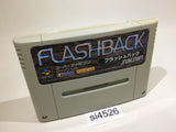 Flashback The Quest for Identity SNES Super Famicom Japan - SI4526