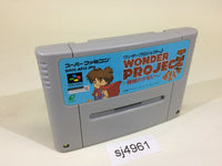 sj4961 Wonder Project J Kikai no Shounen Pino SNES Super Famicom Japan