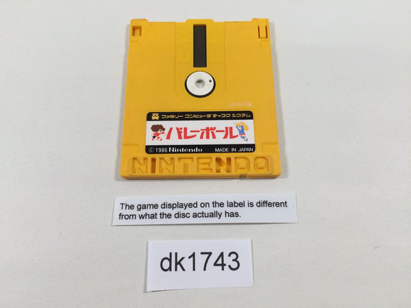 dk1743 Tennis Famicom Disk Japan