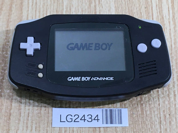 LG2434 Plz Read Item Condi GameBoy Advance Black Game Boy Console Japan