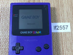 lf2557 GameBoy Color Purple Game Boy Console Japan