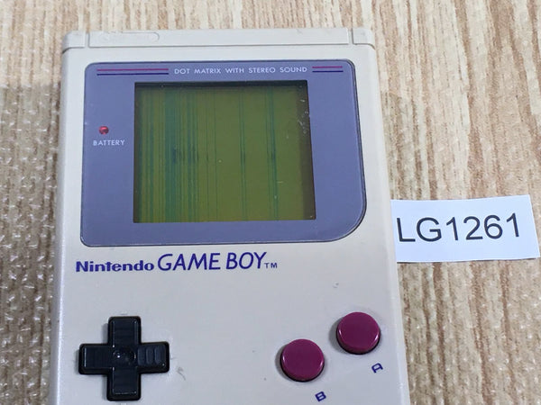 LG1261 With Defects - GameBoy Original DMG-01 Game Boy Console Japan