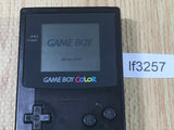 GameBoy Color Clear Black Game Boy Console Japan - With Defects LF3257
